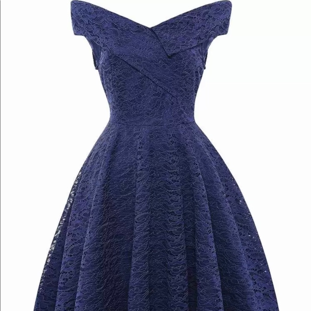 Navy Blue Dress